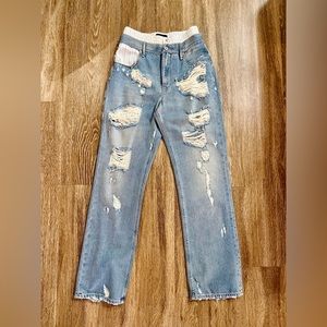 RTA Kallan Distressed Jeans